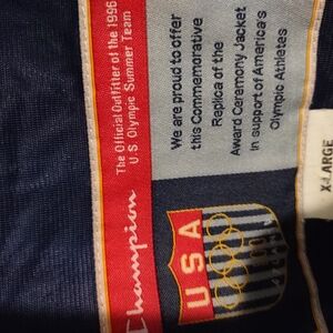 Champion USA Olympic Navy Jacket